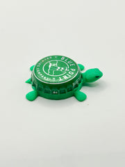 Blue Point Brewing Co (Green) - Bottle Cap Magnet Turtle Shell Shocked Art