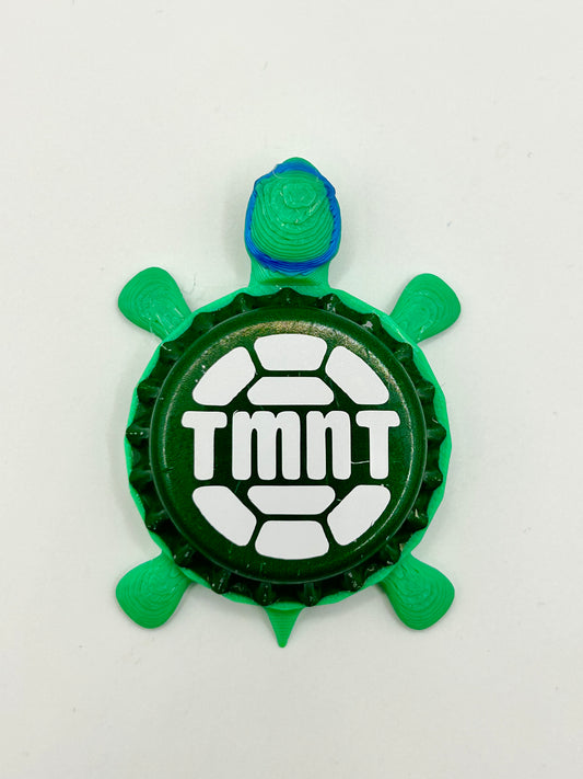 Leonardo TMNT - Bottle Cap Magnet Turtle