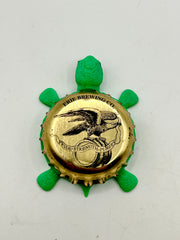 Erie Brewing (Eagle) - Bottle Cap Magnet Turtle Shell Shocked Art