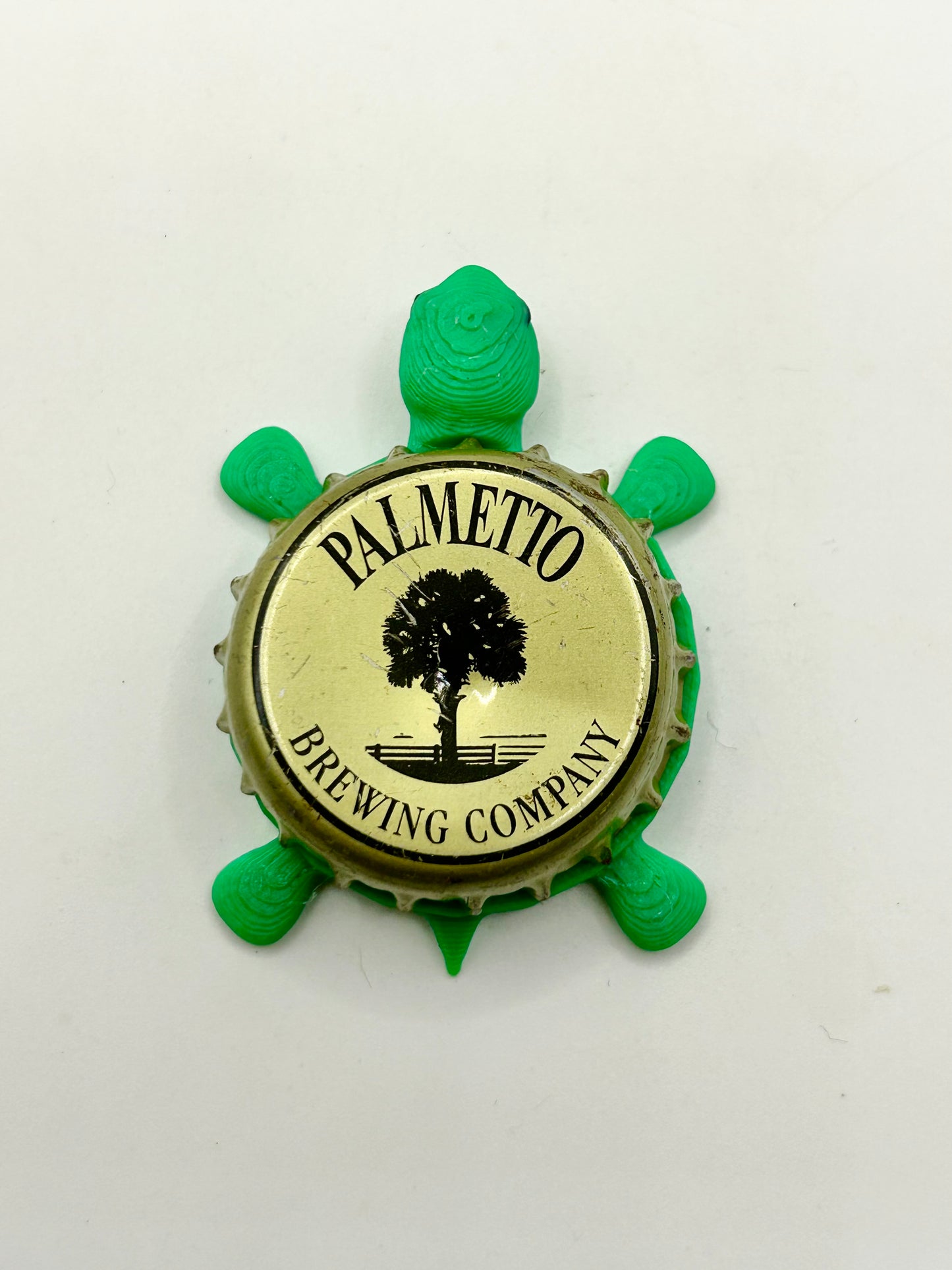 Palmetto Brewing - Bottle Cap Magnet Turtle