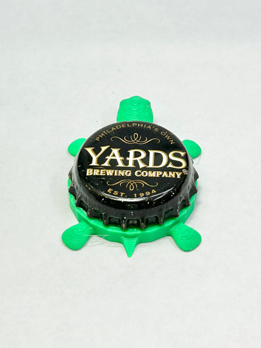 Yards Brewing (Vintage) - Bottle Cap Magnet Turtle