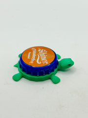 Shiner Oktoberfest (Modern) - Bottle Cap Magnet Turtle Shell Shocked Art