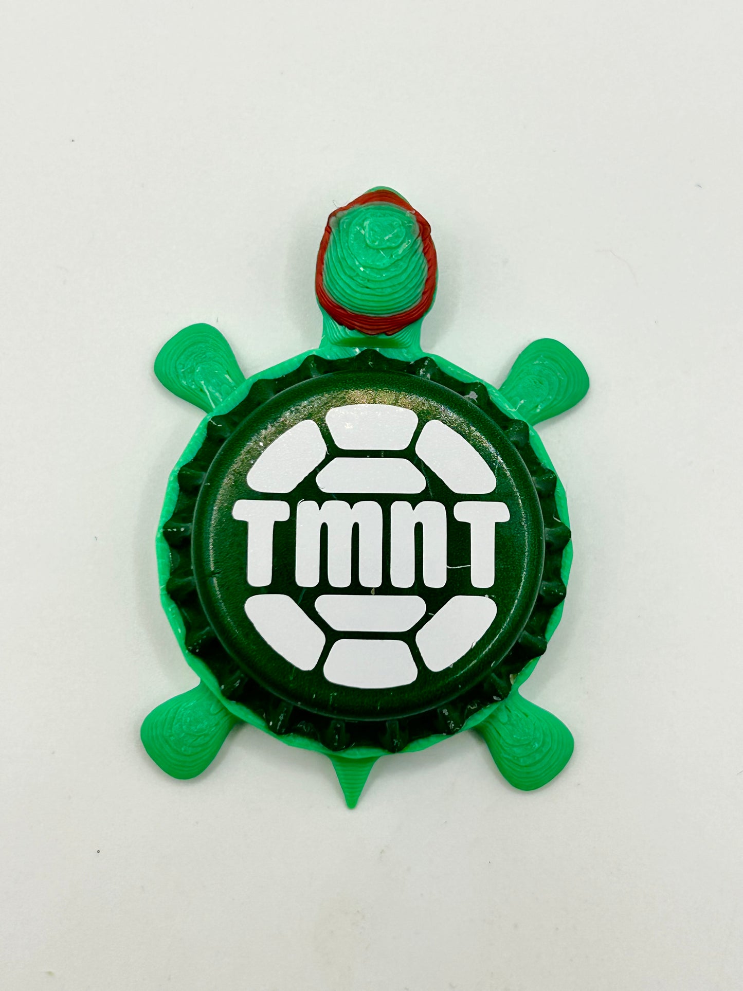 Raphael TMNT - Bottle Cap Magnet Turtle