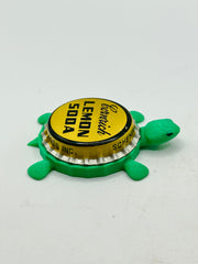 Lemon Soda (Vintage) - Bottle Cap Magnet Turtle Shell Shocked Art