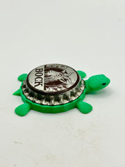 Generic Bock Ram - Bottle Cap Magnet Turtle (Copy) Shell Shocked Art