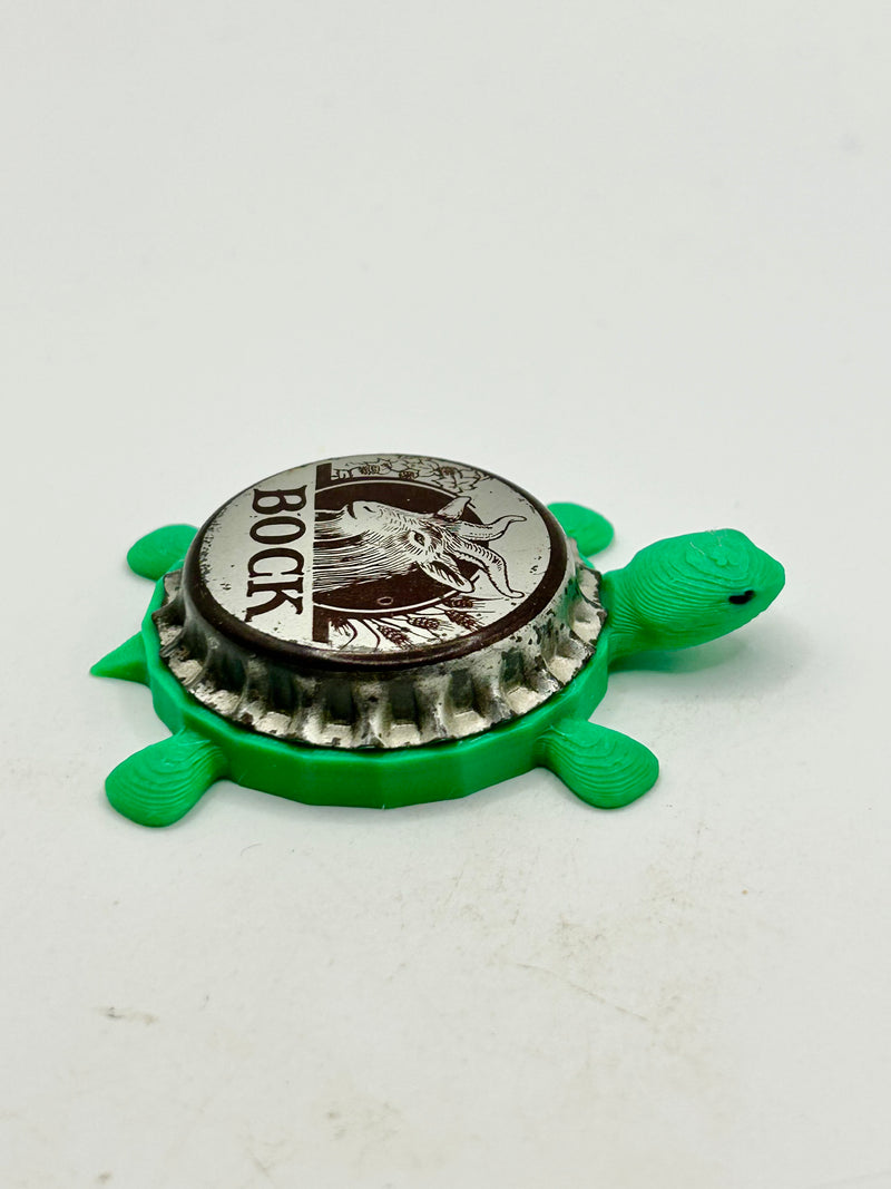 Generic Bock Ram - Bottle Cap Magnet Turtle (Copy) Shell Shocked Art