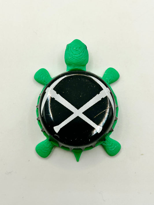 Julian Hard Cider - Bottle Cap Magnet Turtle