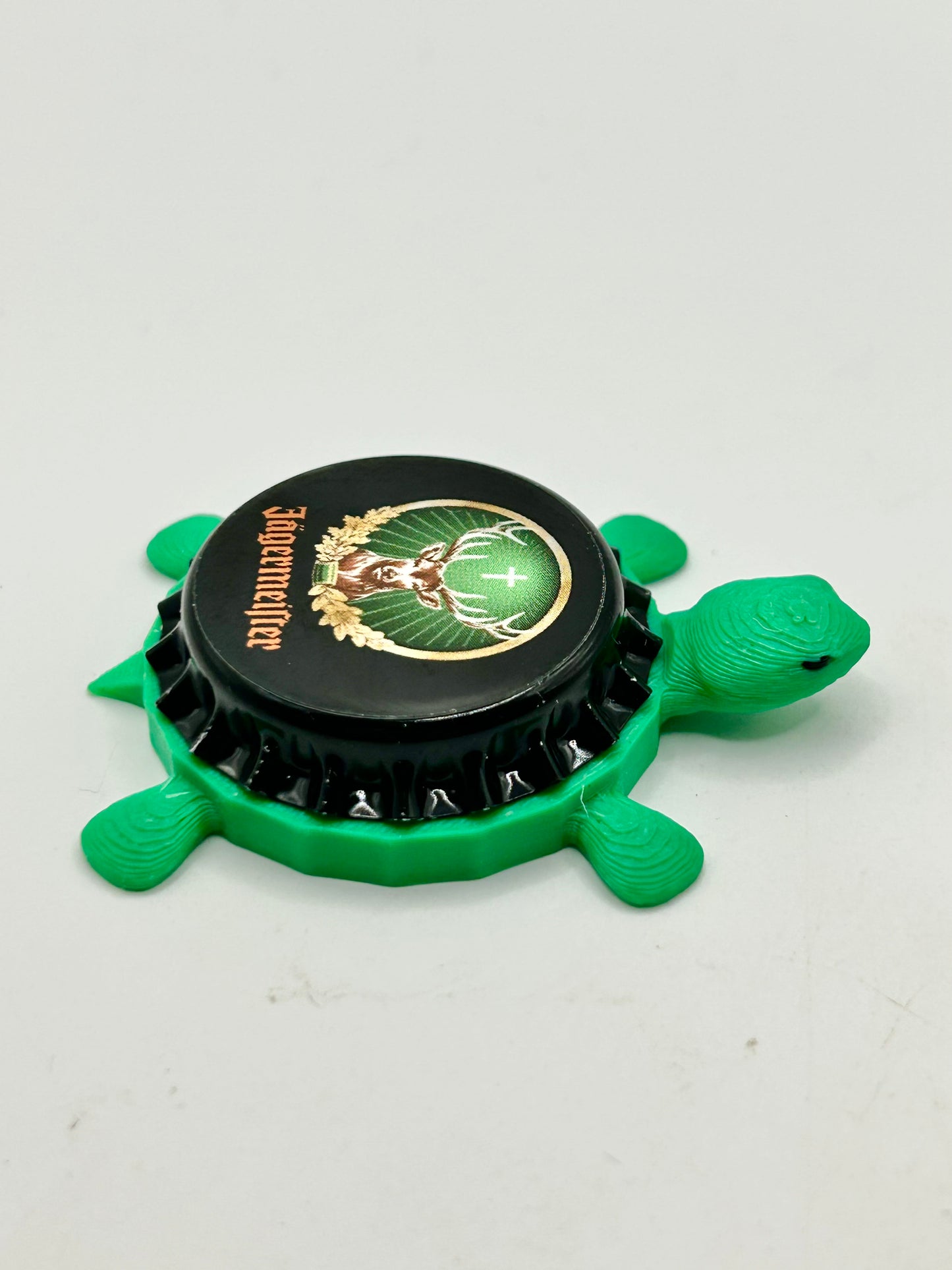 Jagermeister - Bottle Cap Magnet Turtle