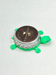 Smithwick’s Beer - Bottle Cap Magnet Turtle Shell Shocked Art