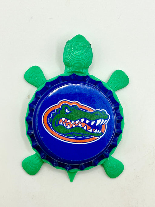 Florida Gators - Bottle Cap Magnet Turtle (Copy) Shell Shocked Art