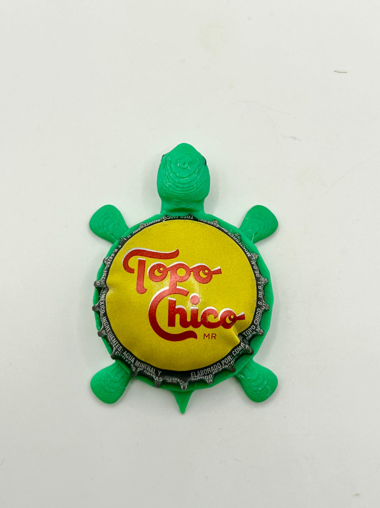 Topo Chico (Dome Shell) - Bottle Cap Magnet Turtle