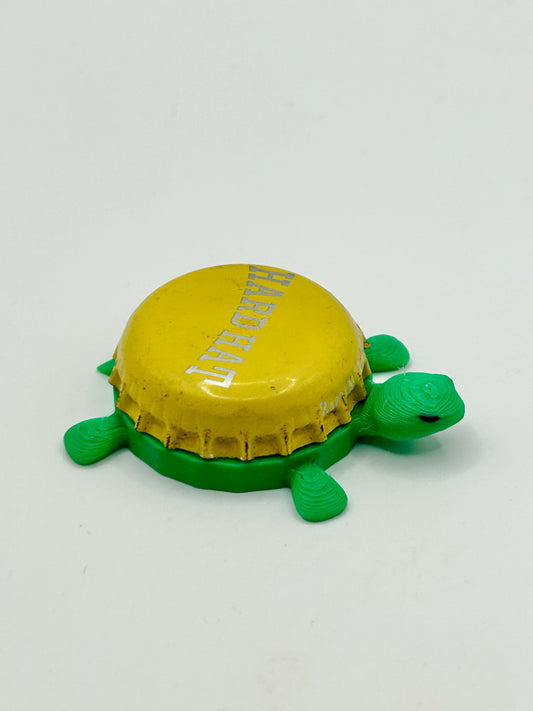 Hard Hat Brewing - Bottle Cap Magnet Turtle
