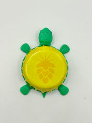 Bell's Larry’s Latest Sour Ale - Bottle Cap Magnet Turtle Shell Shocked Art