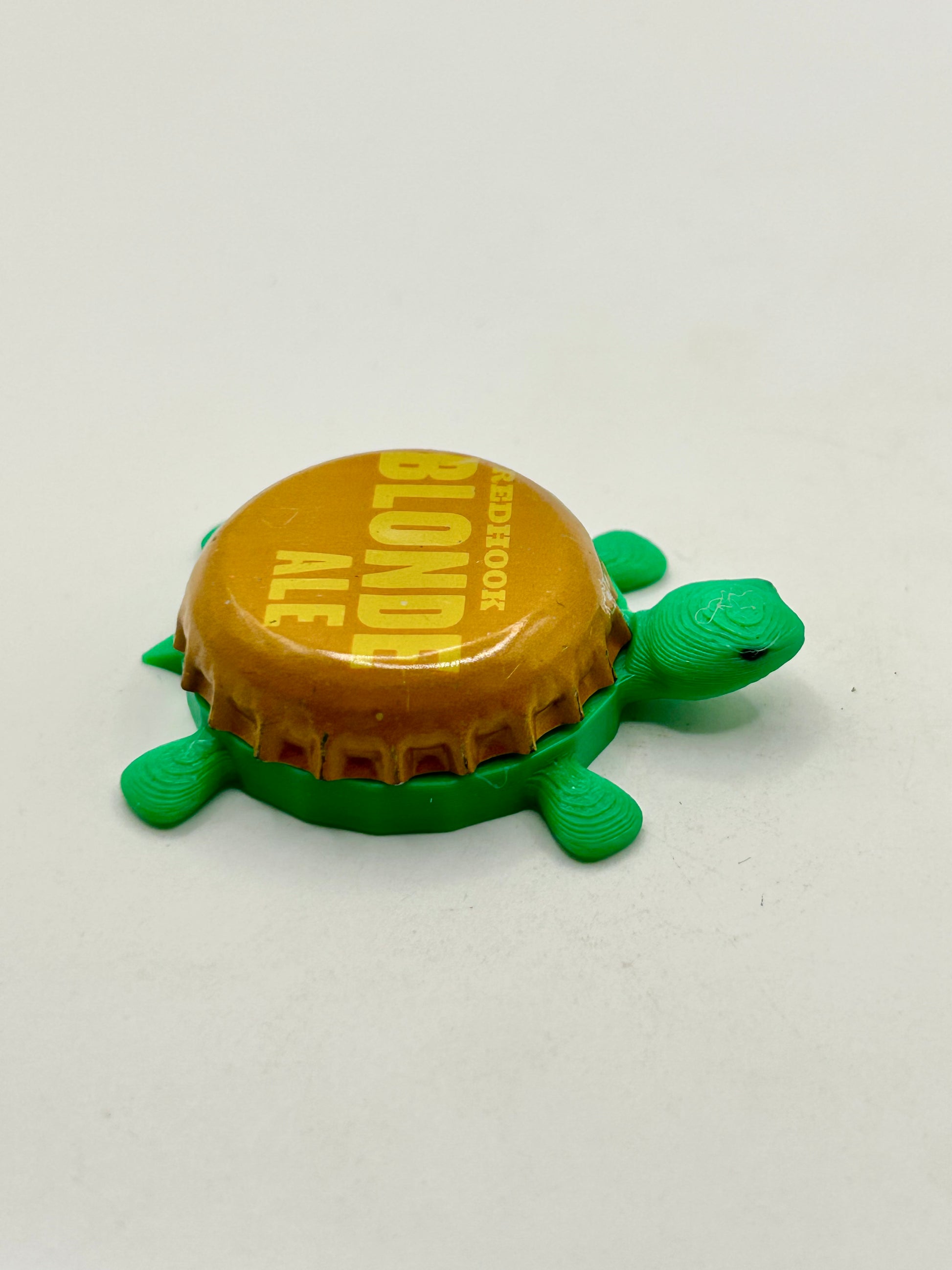 Red Hook Blonde Ale - Bottle Cap Magnet Turtle Shell Shocked Art