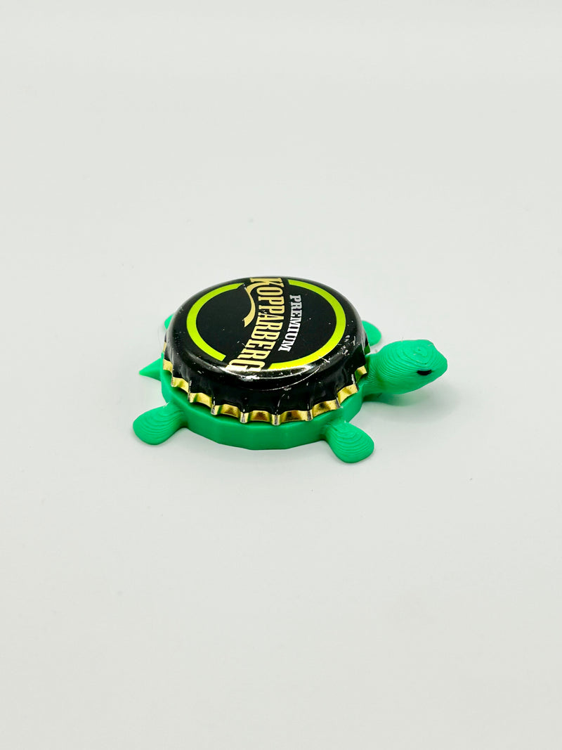 Kopparberg Premium (Green) - Bottle Cap Magnet Turtle Shell Shocked Art