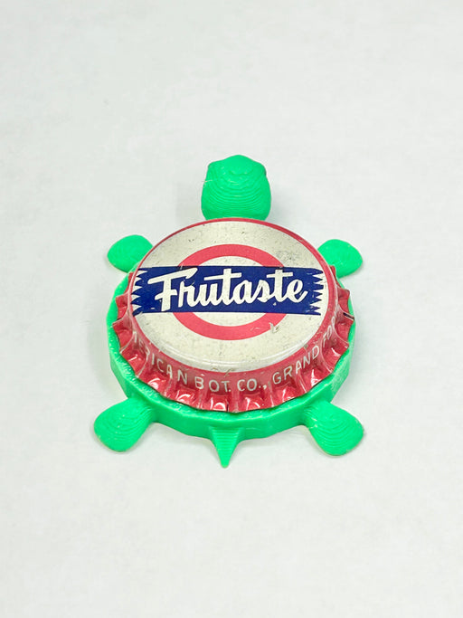 Frutaste (Vintage) - Bottle Cap Magnet Turtle Shell Shocked Art