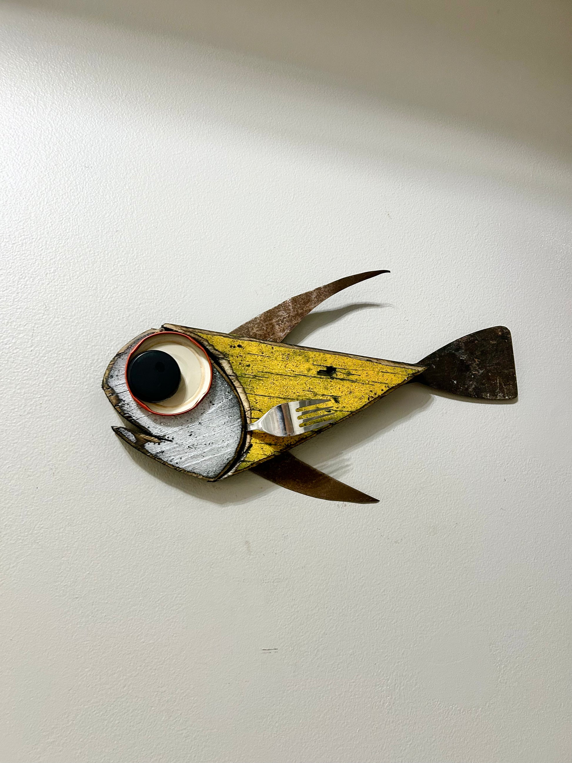 Goldie - Fish Wall Art (9” x 16”) Shell Shocked Art