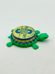 Orange Dry Soda - Bottle Cap Magnet Turtle Shell Shocked Art