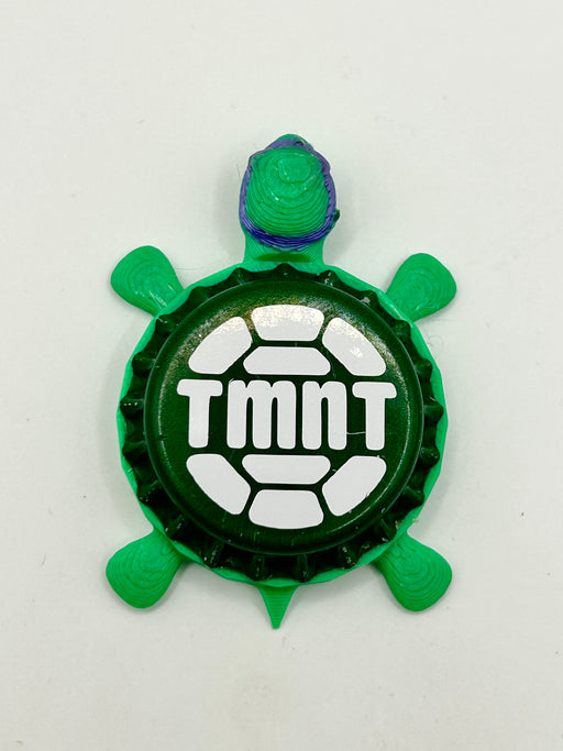 Donatello TMNT - Bottle Cap Magnet Turtle Shell Shocked Art