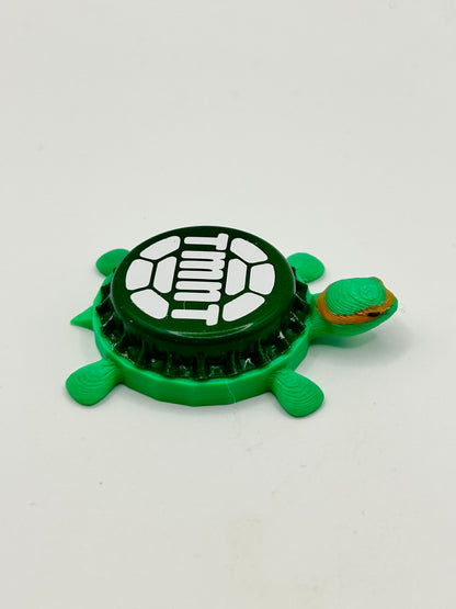 Michaelangelo TMNT - Bottle Cap Magnet Turtle Shell Shocked Art