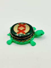 Dos Equis - Bottle Cap Magnet Turtle Shell Shocked Art