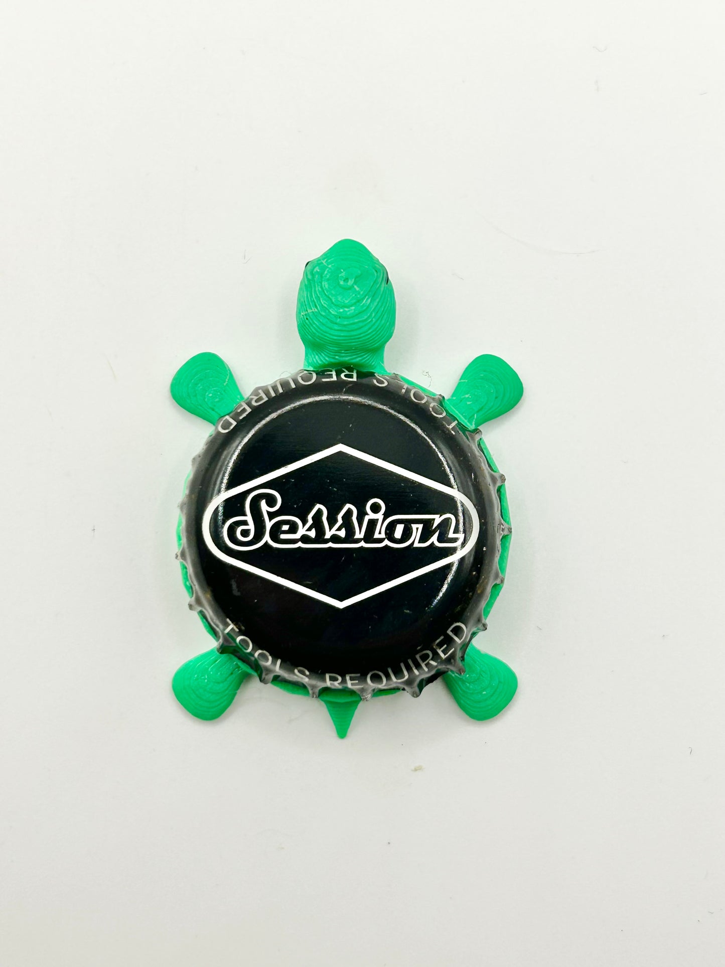Full Sail Session (Black) - Bottle Cap Magnet Turtle