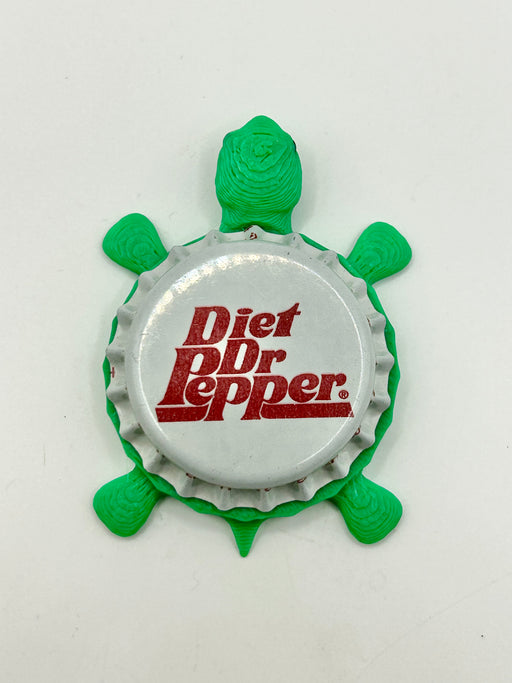 Diet Dr Pepper Bottle-Cap Magnet Turtle | Shell Shocked Art Shell Shocked Art