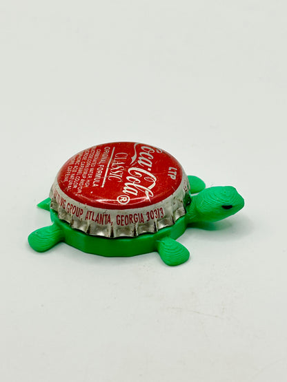 Coca Cola Classic - Bottle Cap Magnet Turtle Shell Shocked Art