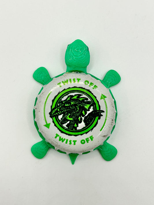 Flathead Lake Soda - Bottle Cap Magnet Turtle
