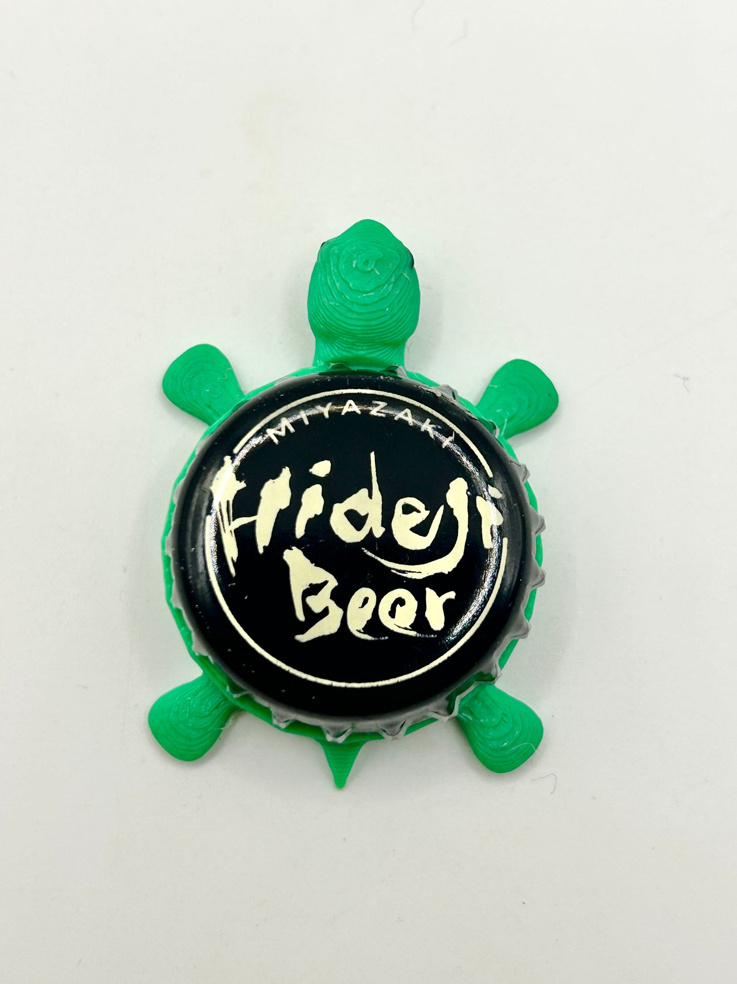 Miyazaki Hideji - Bottle Cap Magnet Turtle