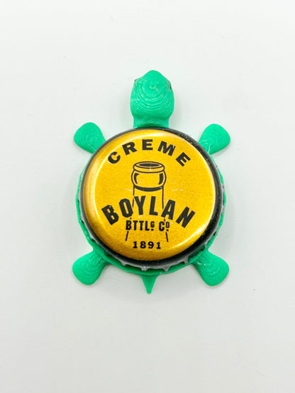 Boylan’s Creme Bottling (Bottle Image) - Bottle Cap Magnet Turtle Shell Shocked Art