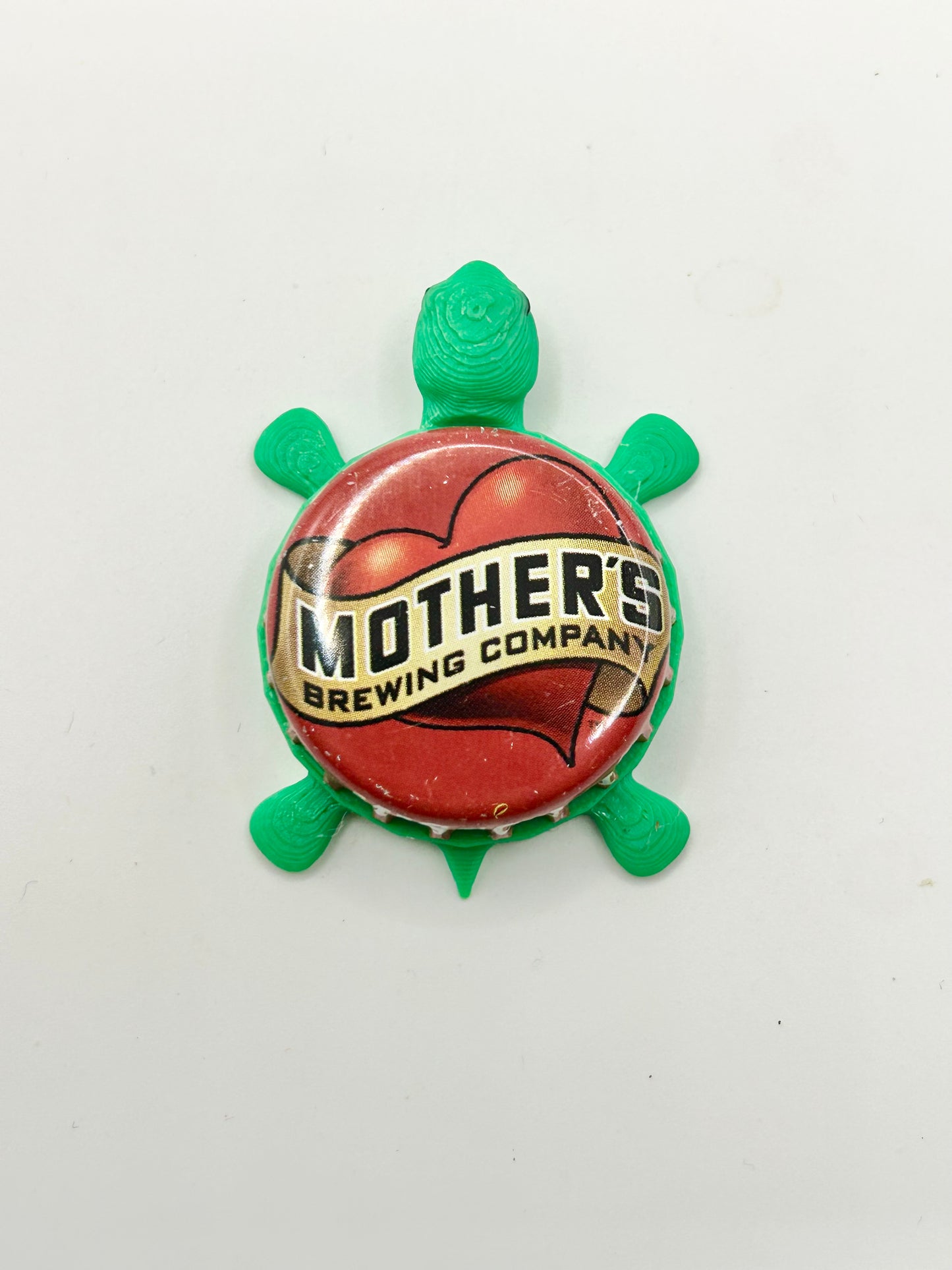 Mother’s Brewing - Bottle Cap Magnet Turtle
