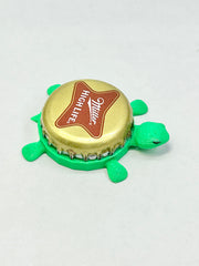 Miller High Life Bottle-Cap Magnet Turtle | Shell Shocked Art Shell Shocked Art
