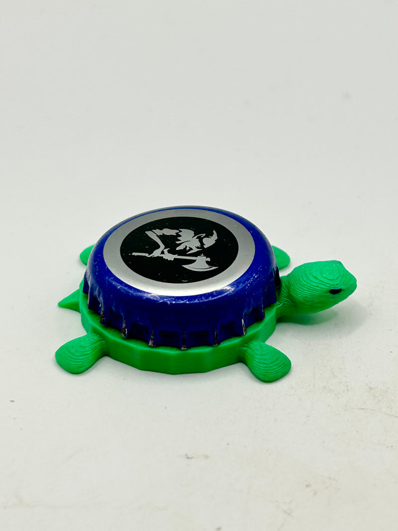 Hobgoblin (Blue & Silver) - Bottle Cap Magnet Turtle Shell Shocked Art