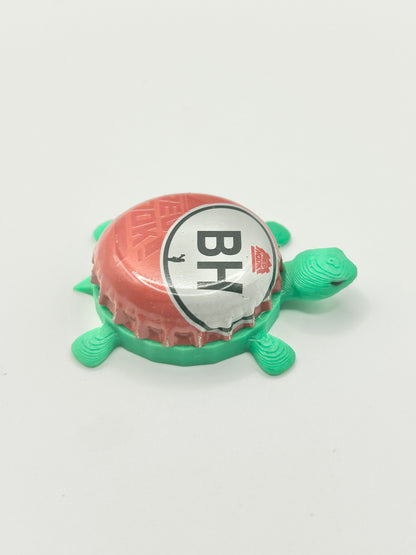 Red Hook Red ESB Extra Special Bitter (BH Ben Harris) - Bottle Cap Magnet Turtle Shell Shocked Art
