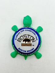 Boston Bruins Stanley Cup Champions (1929) - Bottle Cap Magnet Turtle Shell Shocked Art