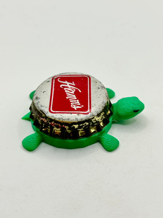 Hamm’s (Vintage) - Bottle Cap Magnet Turtle