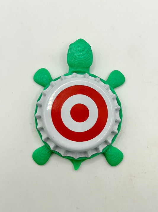 Target - Bottle Cap Magnet Turtle Shell Shocked Art