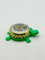Warsteiner (Vintage) - Bottle Cap Magnet Turtle Shell Shocked Art