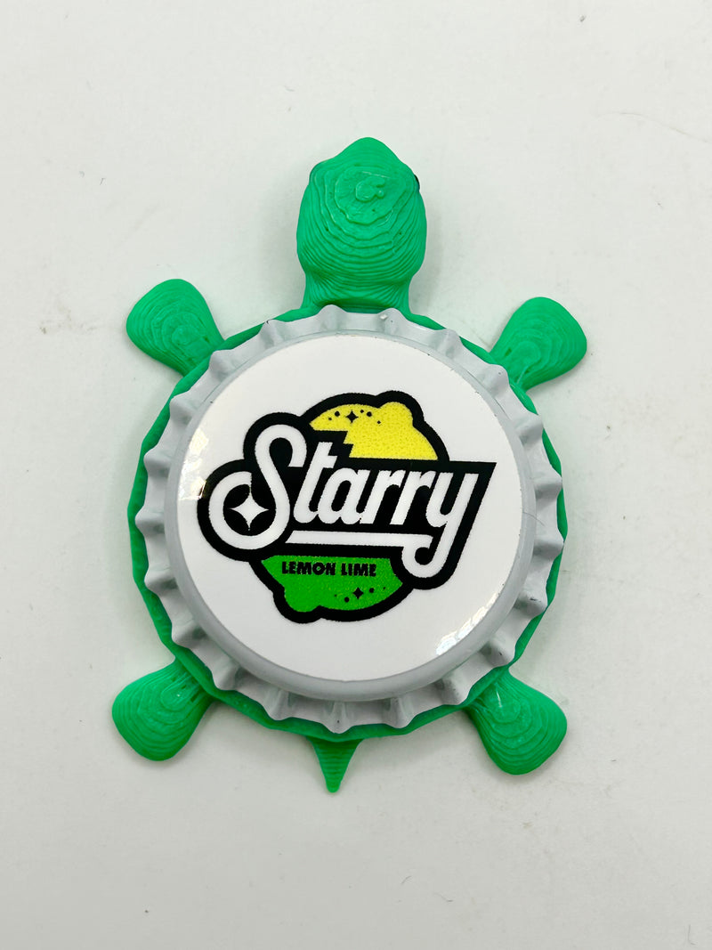 Starry - Bottle Cap Magnet Turtle