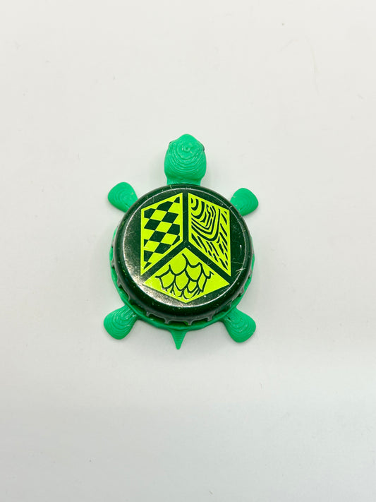 Jack’s Abby Brewing - Bottle Cap Magnet Turtle