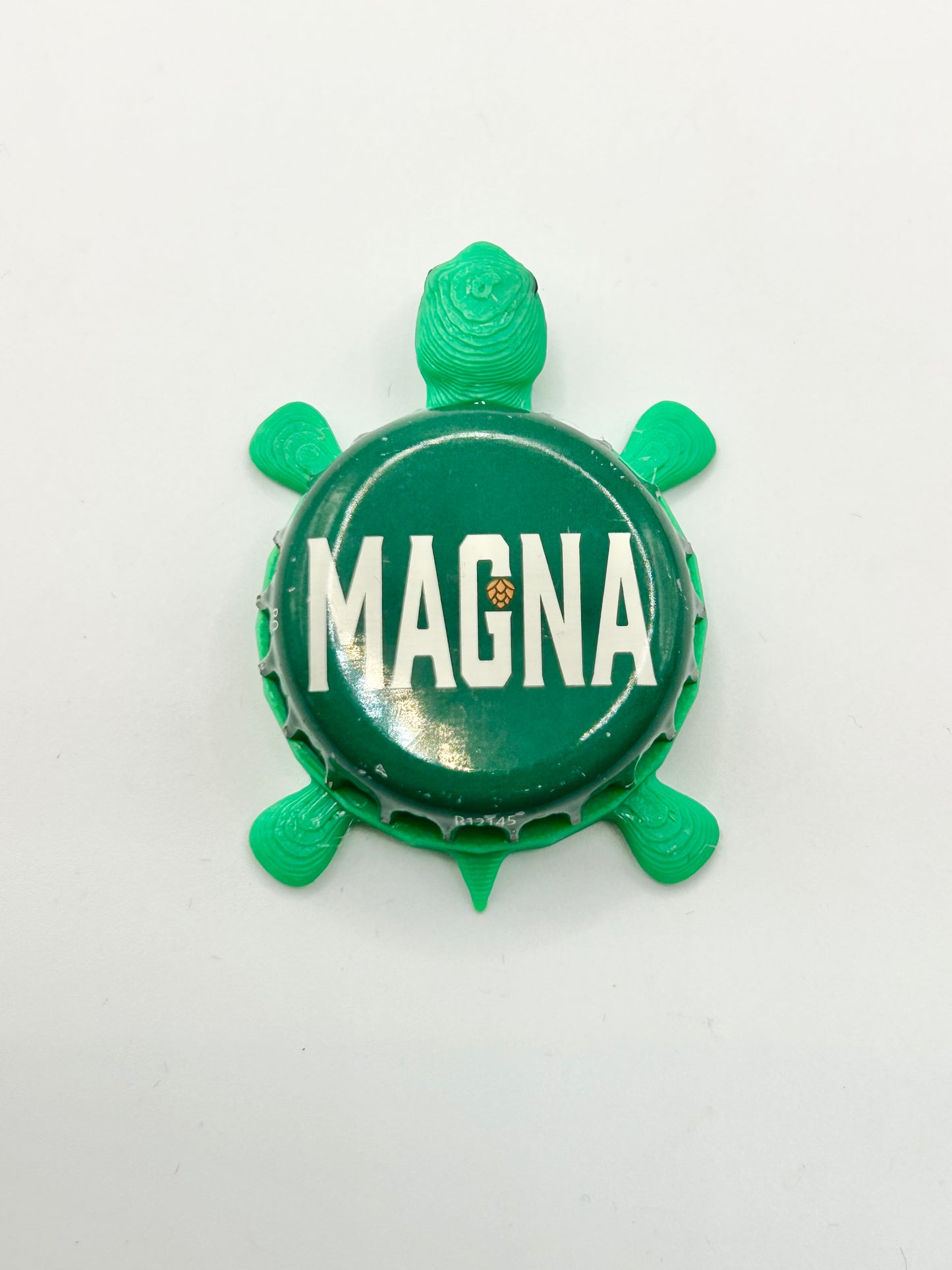 Magna Beer - Bottle Cap Magnet Turtle