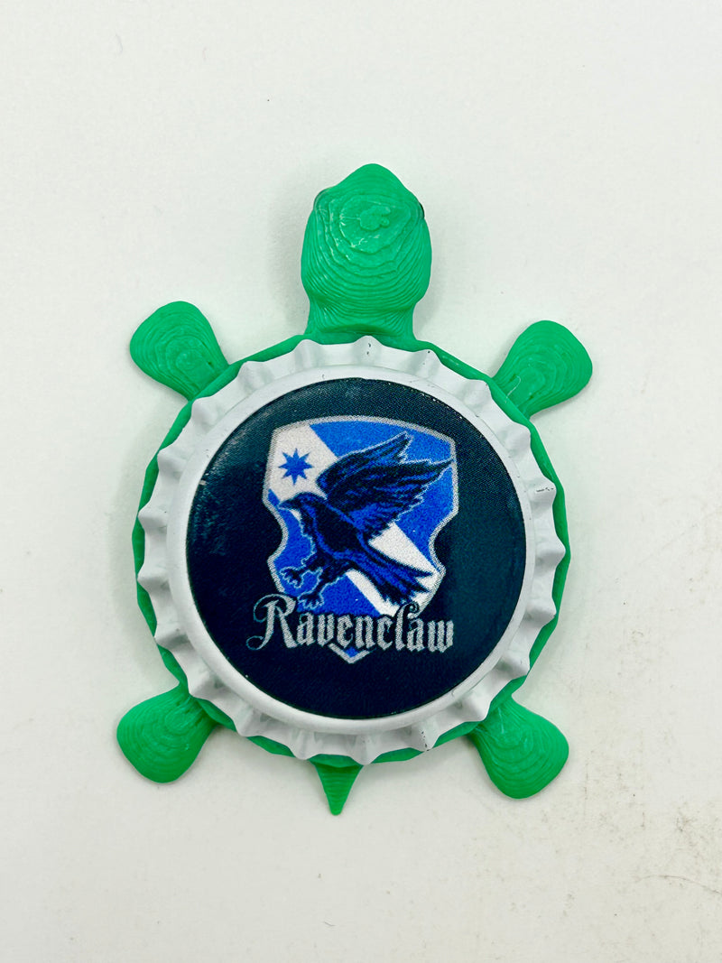 Ravenclaw - Bottle Cap Magnet Turtle Shell Shocked Art
