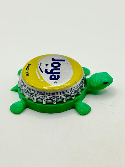 Joya - Bottle Cap Magnet Turtle Shell Shocked Art