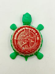 Golden Gate Ale - Bottle Cap Magnet Turtle Shell Shocked Art
