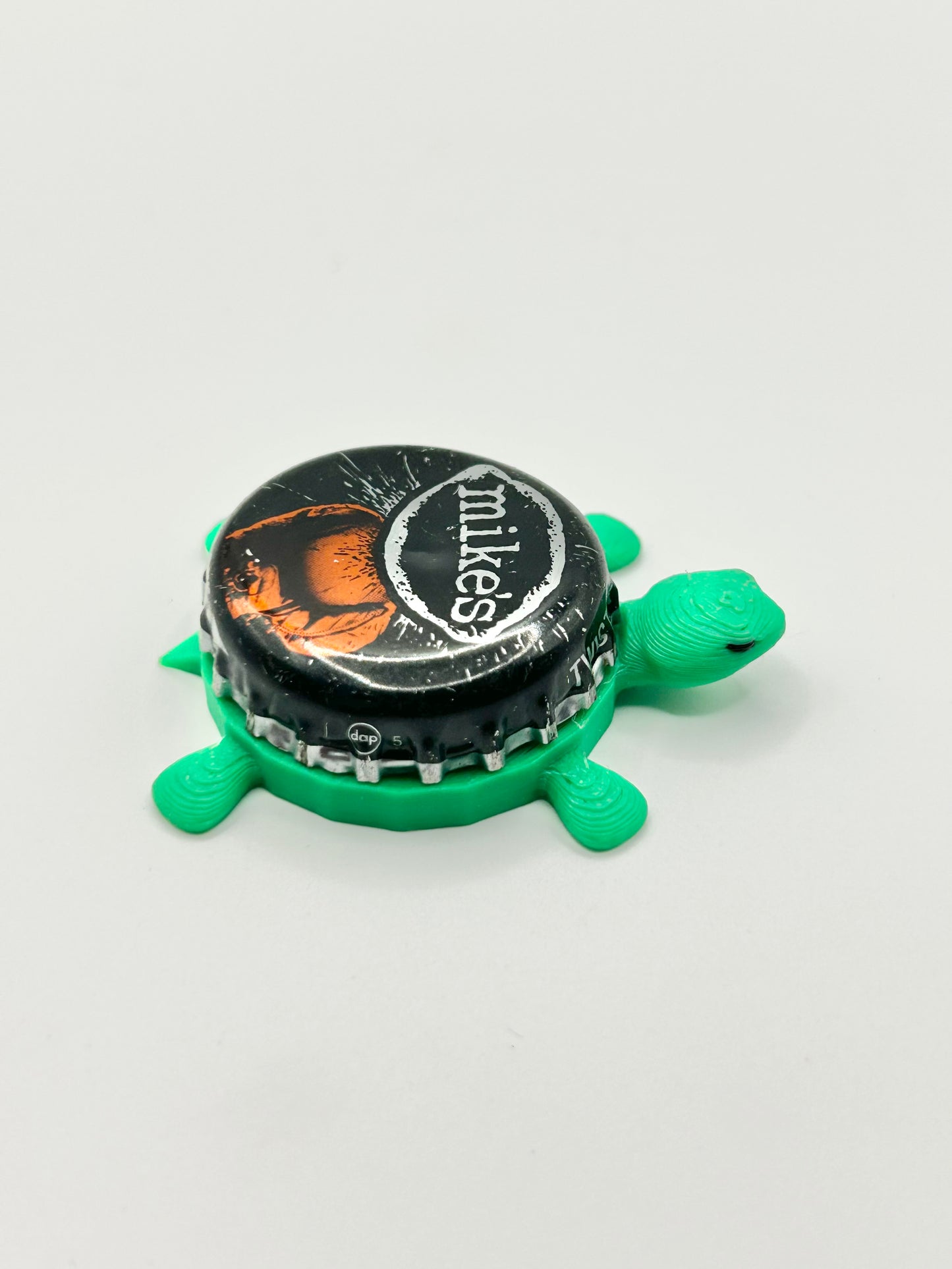 Mikes Hard (Boxing Glove) - Bottle Cap Magnet Turtle