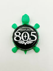 Firestone Walker Brewing (805) - Bottle Cap Magnet Turtle Shell Shocked Art