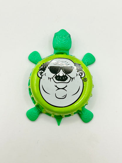 Fat Head’s Brewery (Green) - Bottle Cap Magnet Turtle Shell Shocked Art