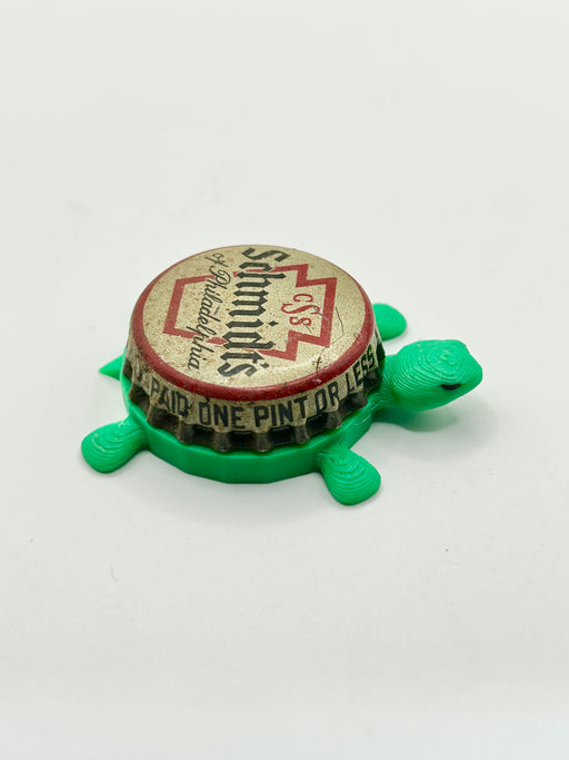 Schmidt’s Beer Philadelphia (Vintage) - Bottle Cap Magnet Turtle Shell Shocked Art