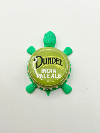 Dundee IPA (India Pale Ale) - Bottle Cap Magnet Turtle Shell Shocked Art
